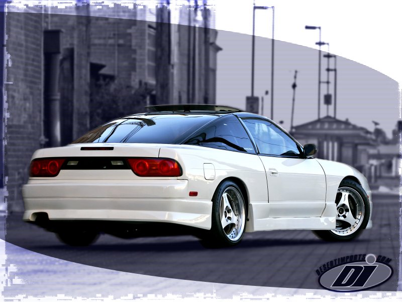 Ниссан 180sx вид сзади