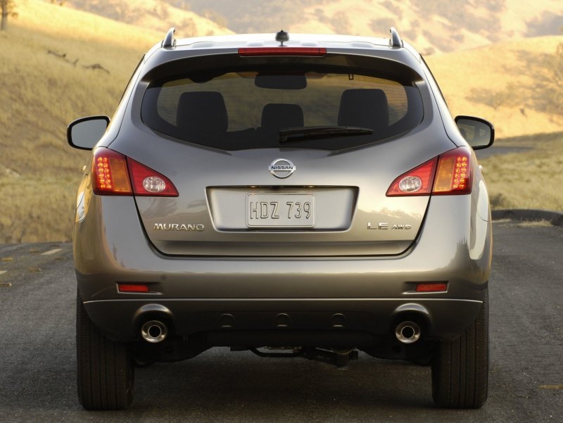 Nissan Murano z51 сзади