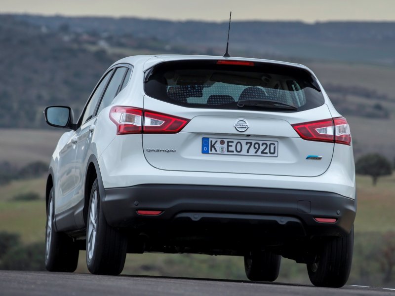 Nissan Qashqai 2017 сзади