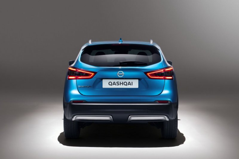 Nissan Qashqai 2017 сзади