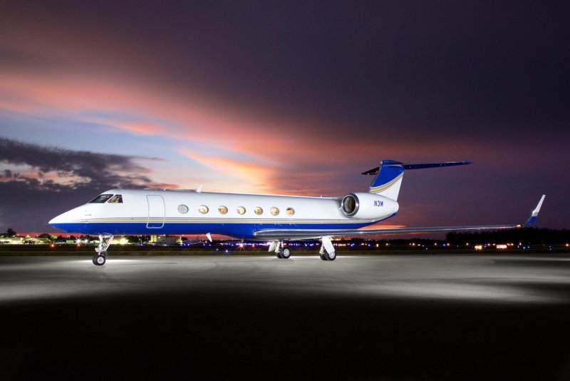 Gulfstream g550 Размеры
