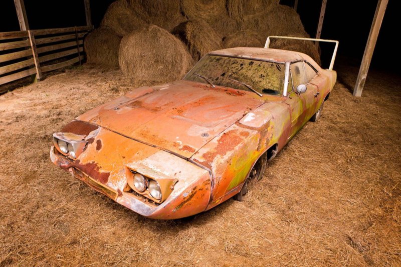 1969 Dodge Charger заброшенный