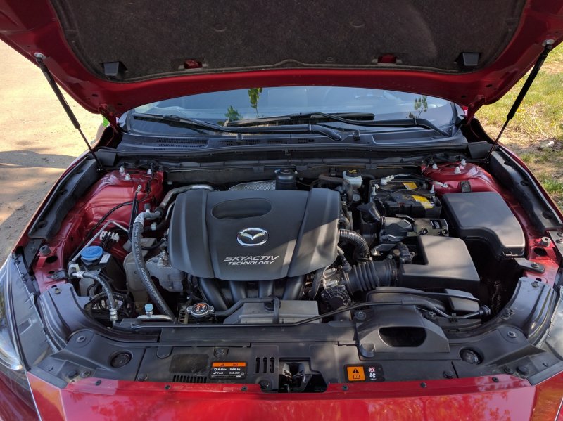 Mazda 6 GJ под капотом