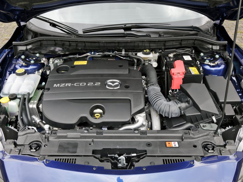 Mazda 3 BL 1.6 под капотом