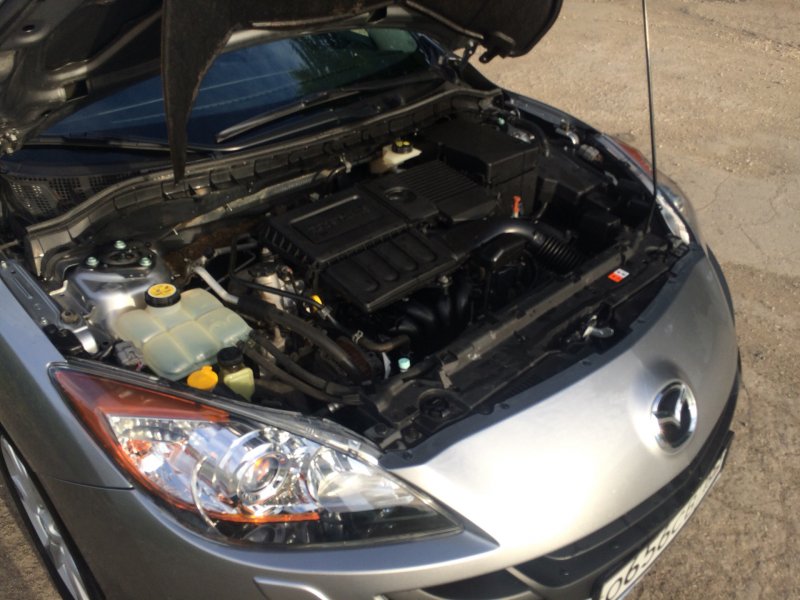 Mazda 3 2013 под капотом