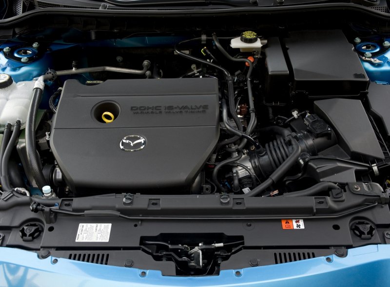 Mazda 3 2007 мотор 1.6