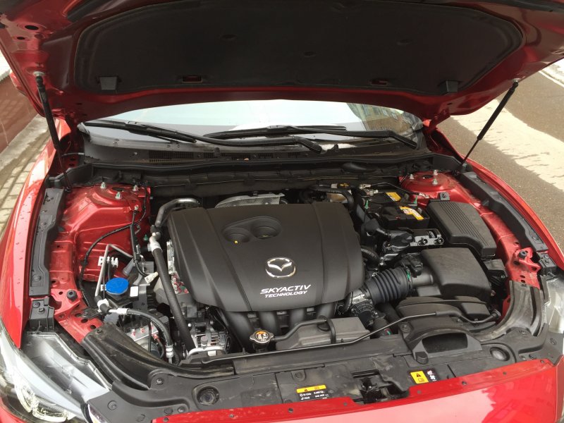 Mazda 6 под капотом