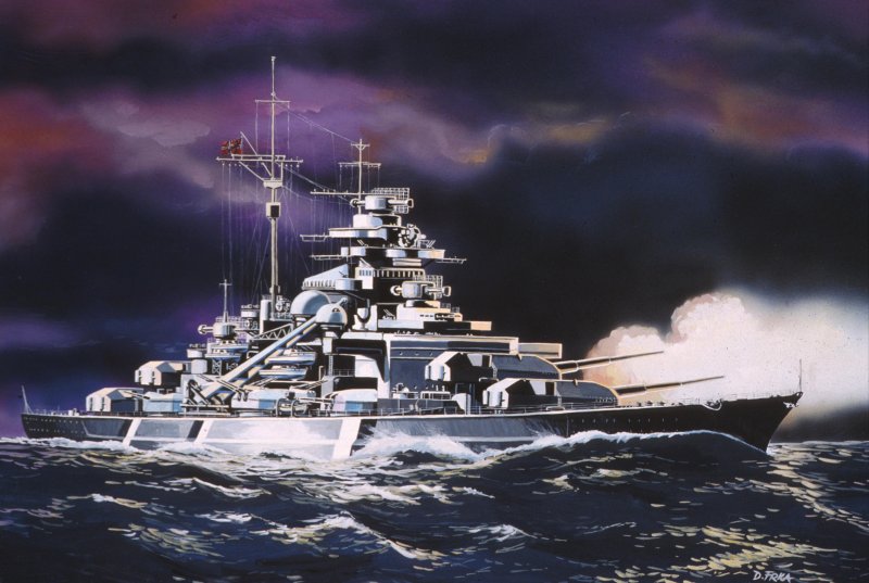 Bismarck 1939 модель