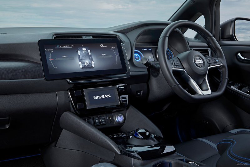 Nissan Leaf 2019 салон