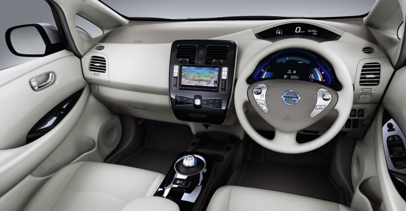 Nissan Sylphy электромобиль Salon