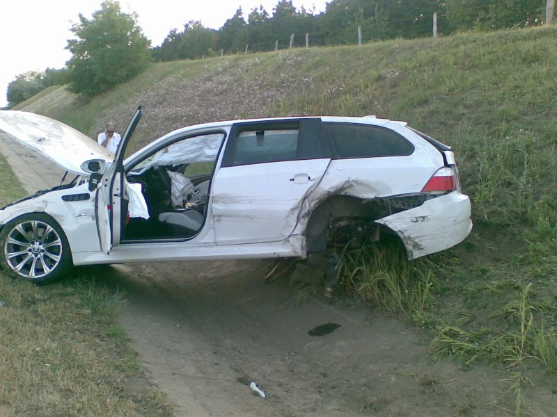 BMW e46 авария