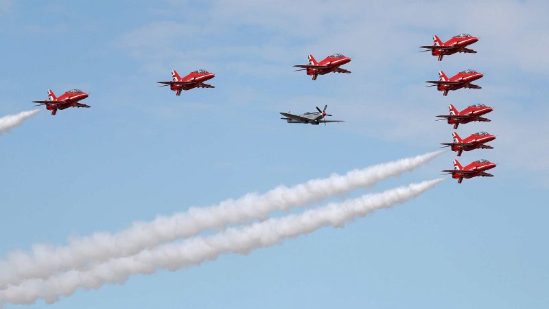 Авиашоу в. Farnborough