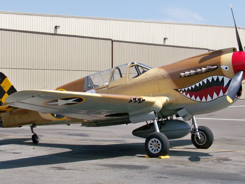 Самолет Curtiss p-40