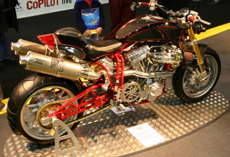 Ecosse Heretic v-Twin Motorcycle 2000cc 130hp