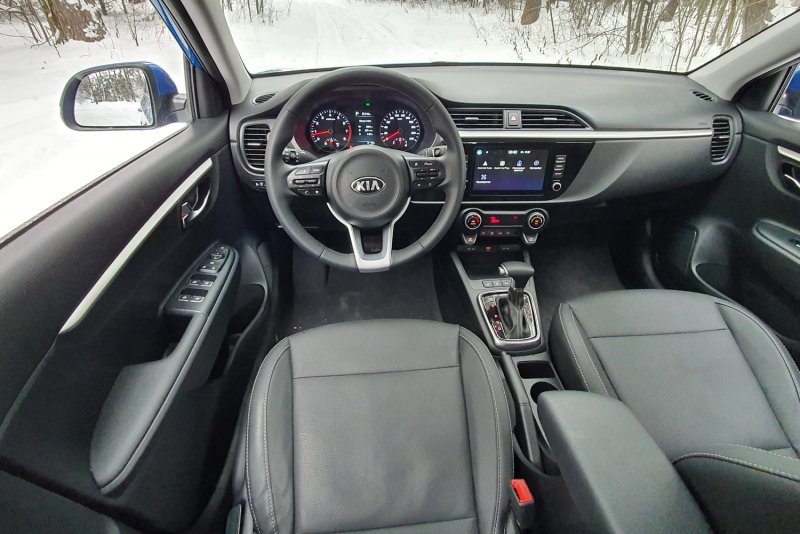 Kia Rio x интерьер