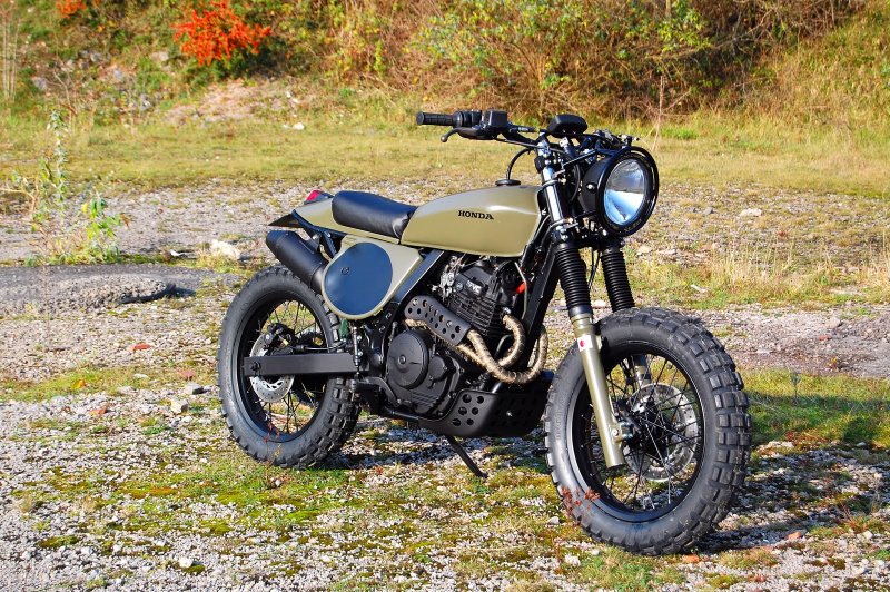 Honda NX 650 Dominator скремблер