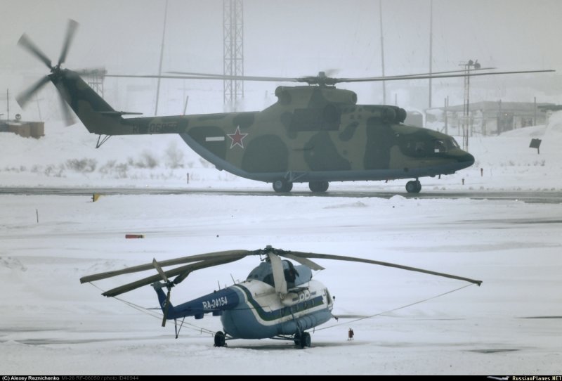 Ми 26 рядом с ми 8