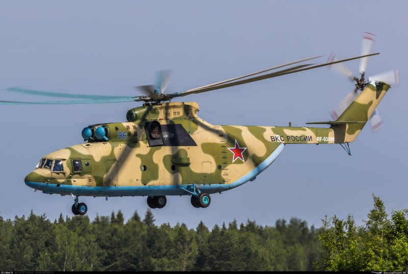 Вертолёт ми-26 военный
