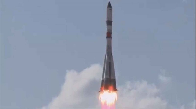 Пуск РН "Союз-2.1а" с ТГК "Прогресс МС-11"