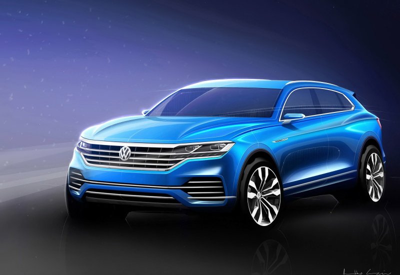 Новый Volkswagen Touareg 2020