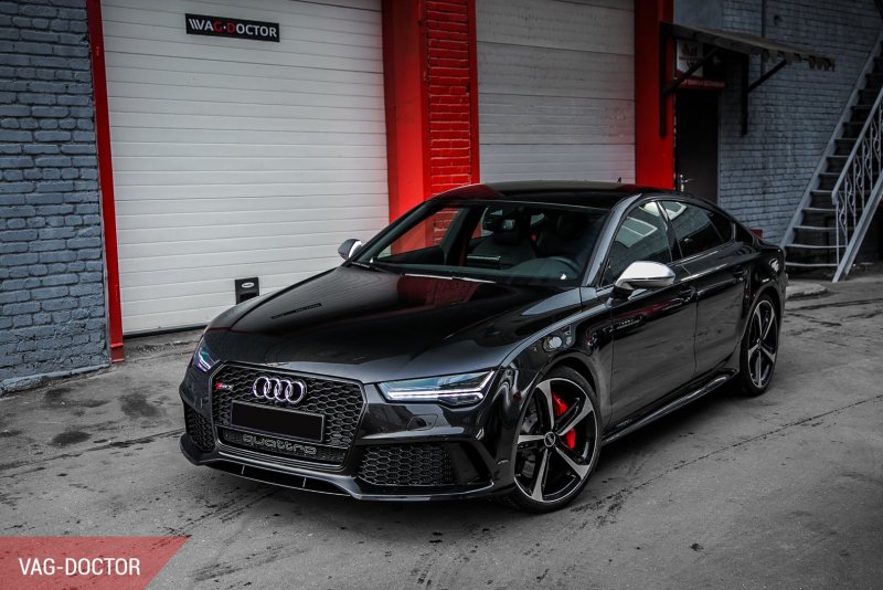 Ауди rs7 черная