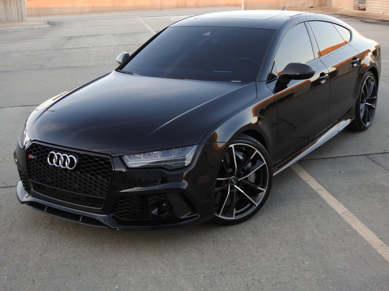 Audi rs7 2017 Black