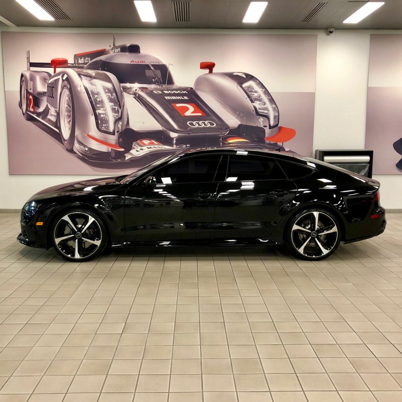 Audi rs7 Tuning Black