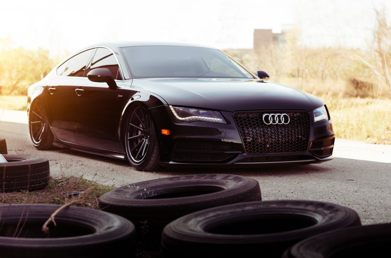 Audi a7 Black Tuning