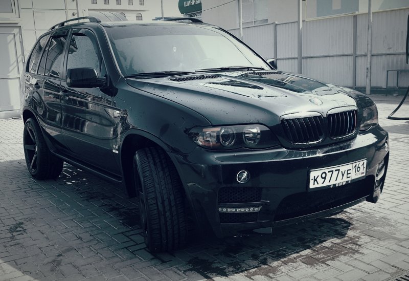 BMW x5 e53 черный