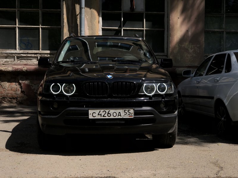 BMW e53 ангельские глазки