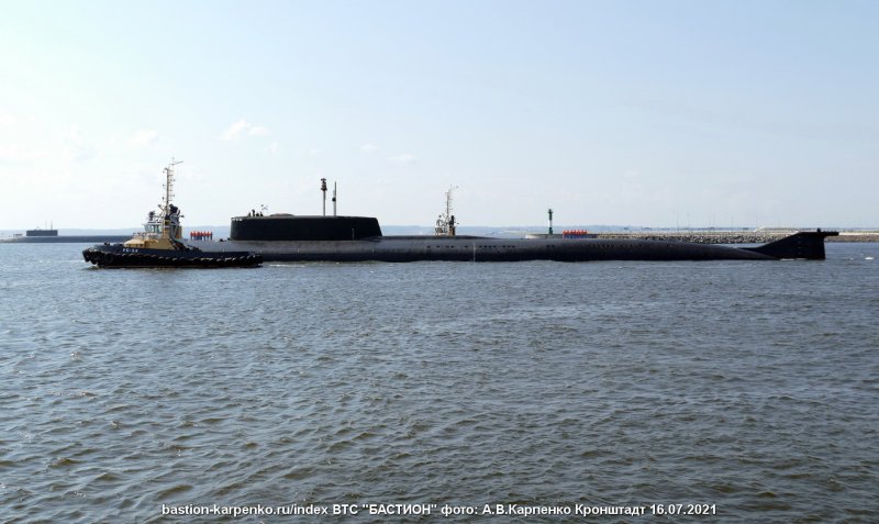 Военно-морской парад в Кронштадте 2021