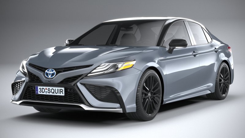 Toyota Camry 2018 белая