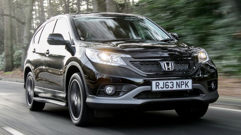 Honda CR V 2014 черный