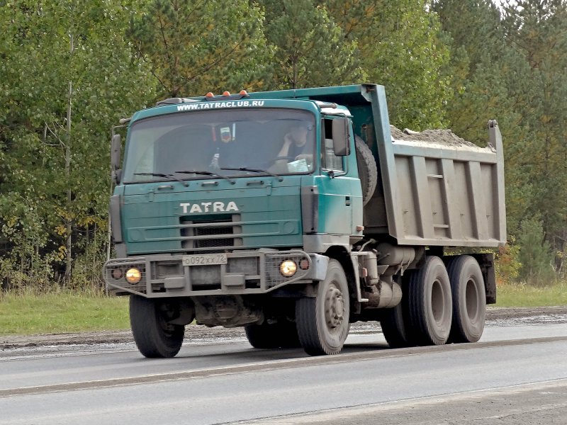 Tatra t815 самосвал