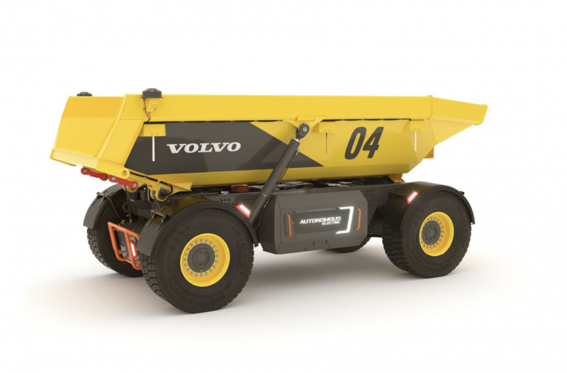 Думпер Volvo a35