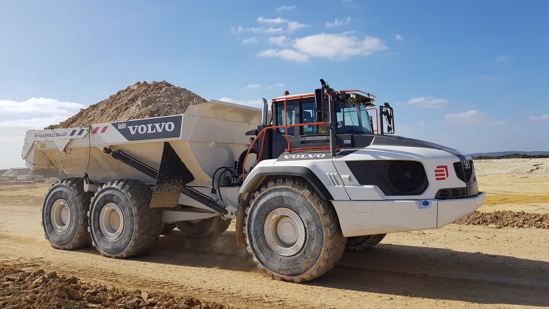 Самосвал Volvo a30d