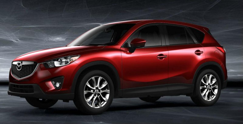 Mazda CX 5 бордовая