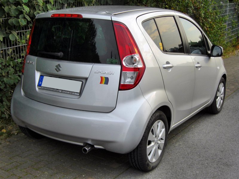 Suzuki Splash желтый