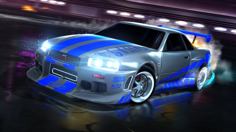 Nissan Skyline GTR r34 Форсаж 2