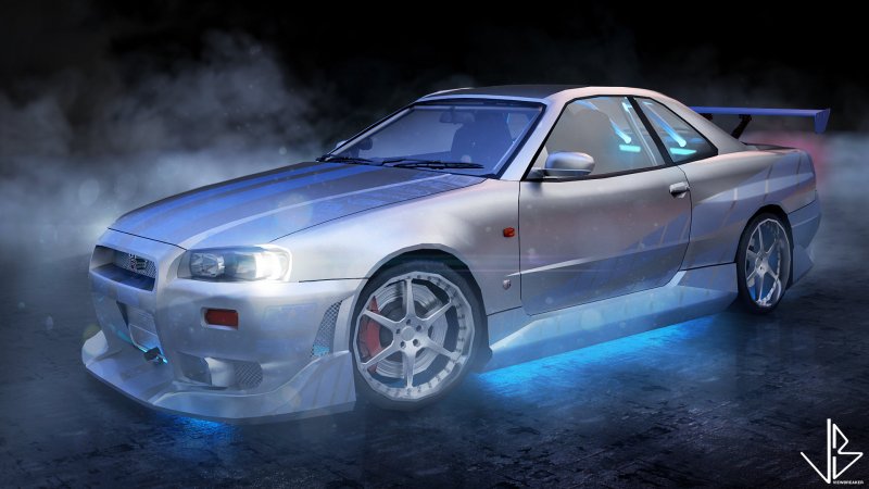 Nissan Skyline r34 Брайана