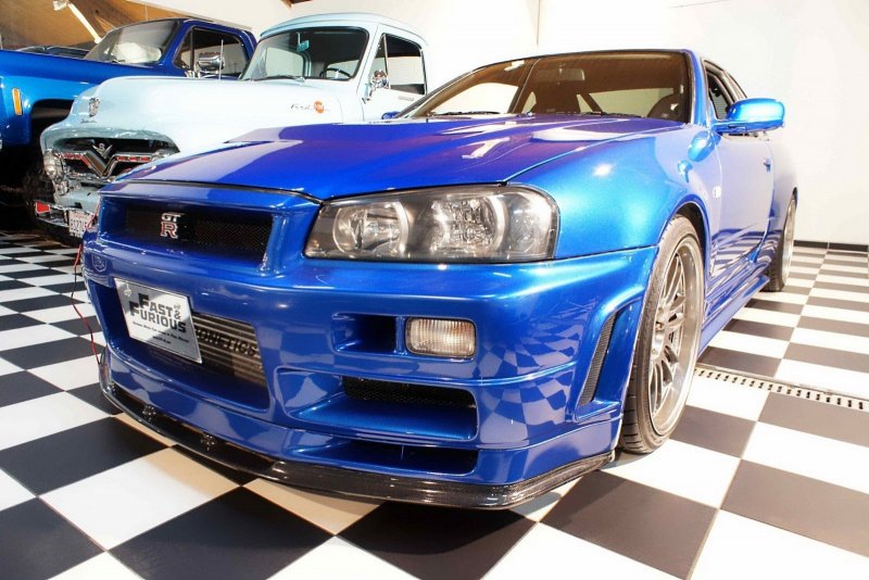 Nissan Skyline GTR r34 Форсаж 4