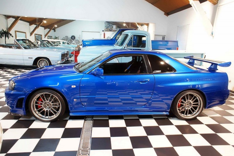 Nissan Skyline r34 Форсаж