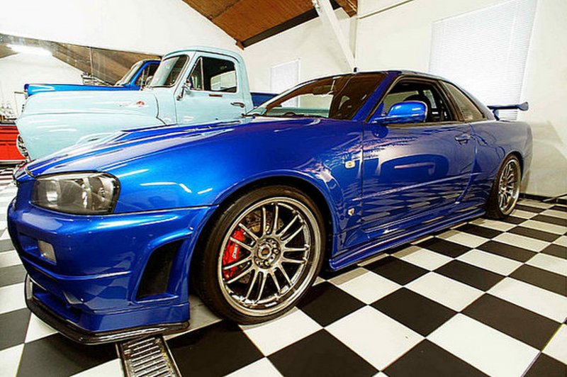 Nissan Skyline GTR r34 Форсаж 4