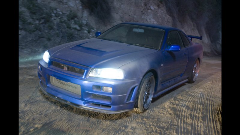 Nissan Skyline GTR r34 Форсаж 4