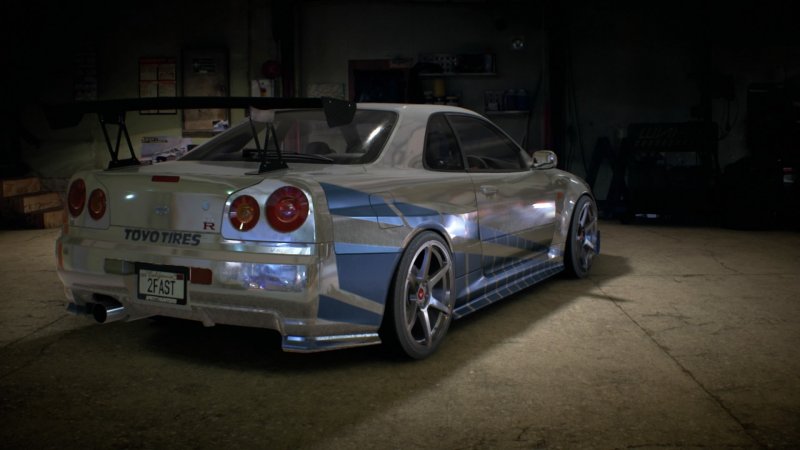 Nissan Skyline r34 двойной Форсаж