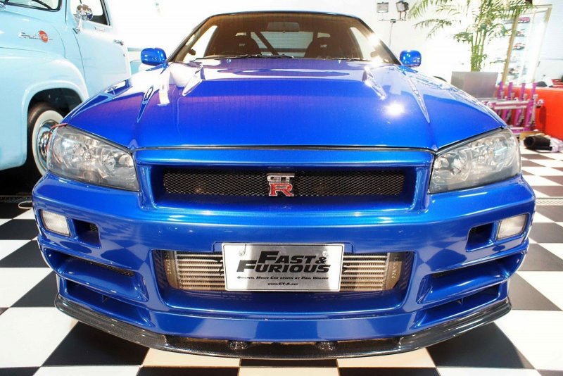 Nissan Skyline GTR r34 Форсаж 4