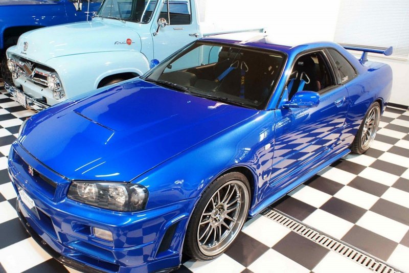 Nissan Skyline r34 Форсаж 4