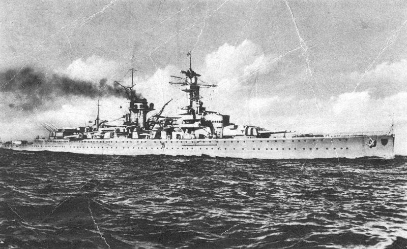 Крейсер Дойчланд 1937