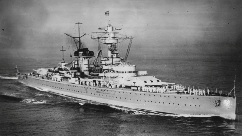 Линкор Дойчланд 1940