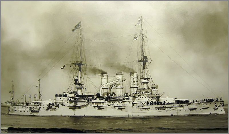 Корабль дредноут 1907